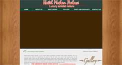 Desktop Screenshot of mohanpalacemanali.com